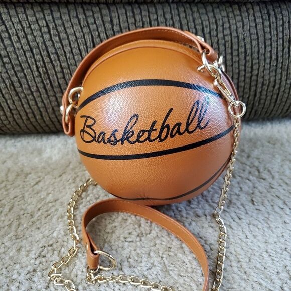 **Sale** Basketball themed crossbody bag - Picture 1 of 8